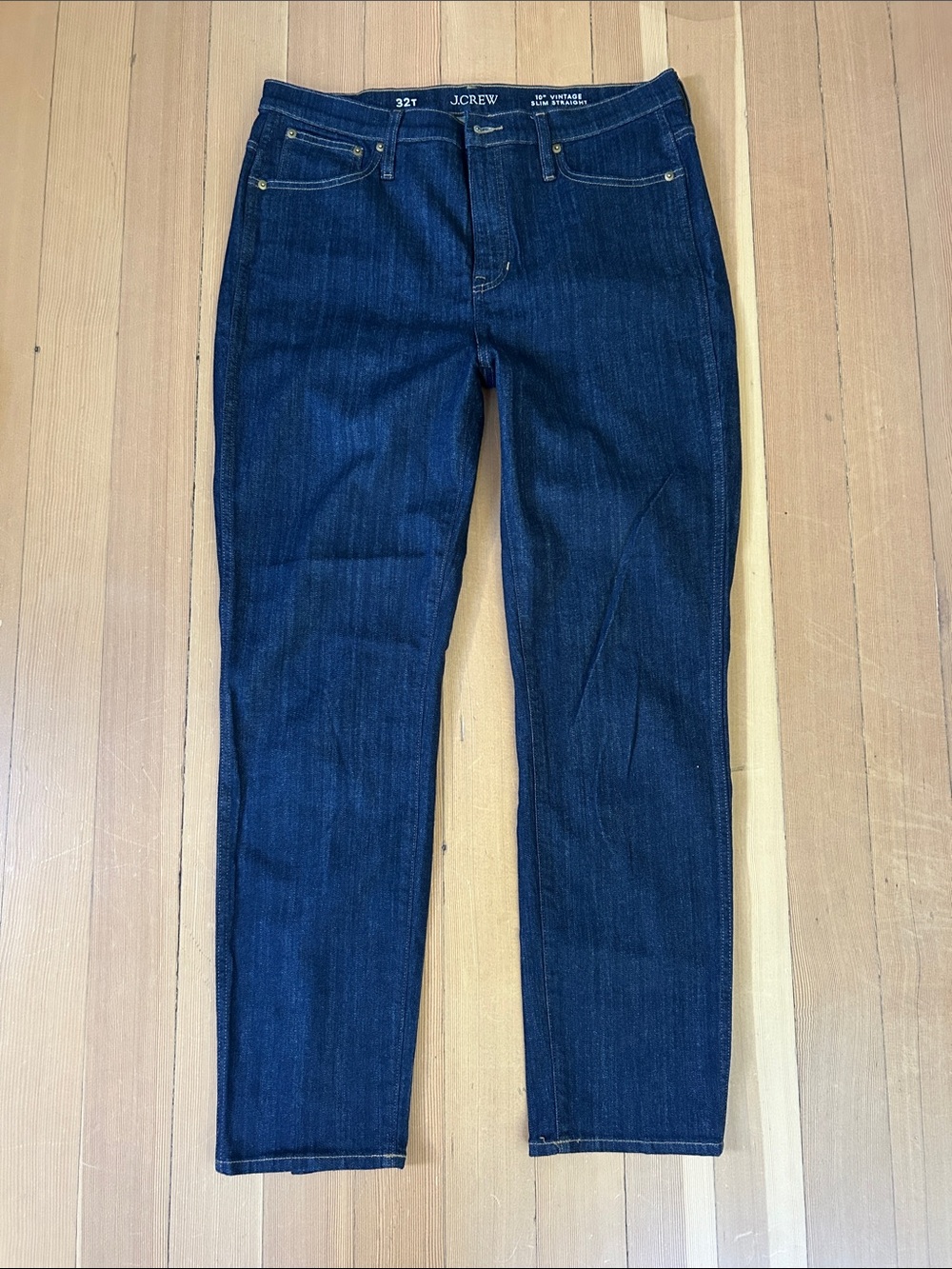 JCrew dark wash jeans- 32 TALL